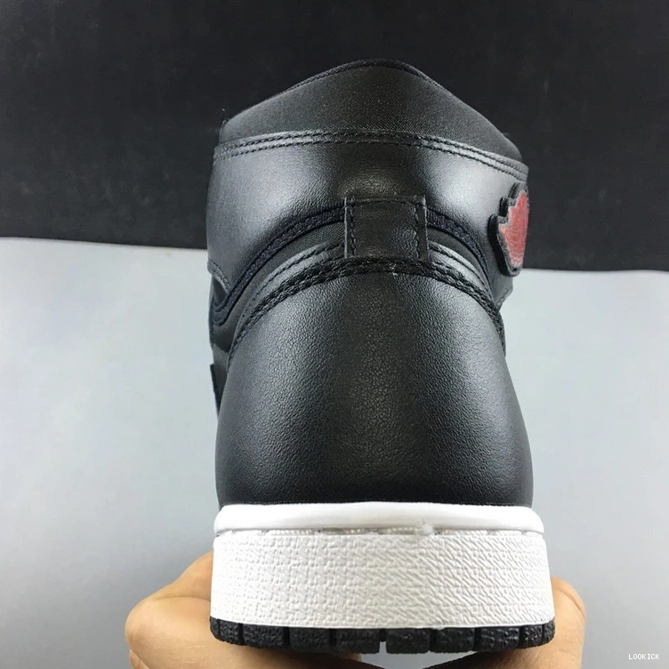 Rep Gym 1 Black Black Retro Red 555088-060 Jordan  High 0514